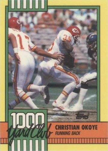 1990 Topps Christian Okoye #2