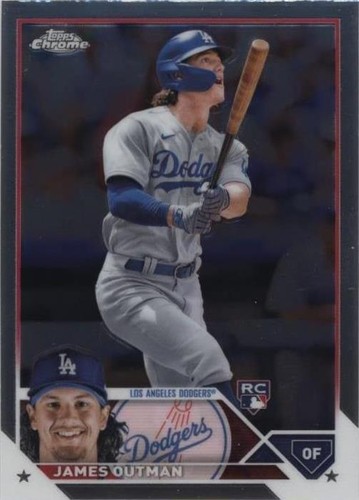 2023 Topps Chrome - James Outman #81