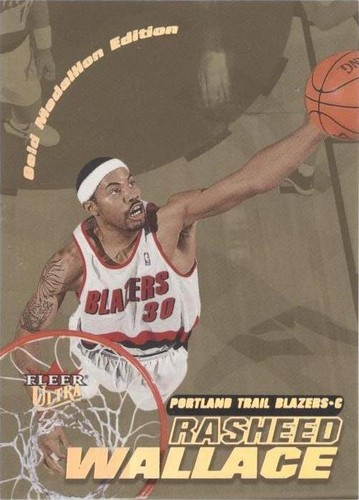 2000-01 Fleer Ultra - Rasheed Wallace #14G