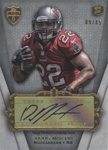 2012 Topps Supreme Doug Martin #SRA-DM