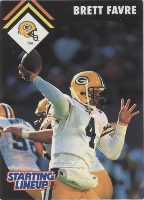 1995 Kenner Starting Lineup Brett Favre #18