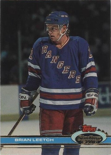 1991-92 Topps Stadium Club - Brian Leetch #201