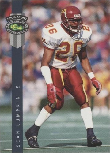 1992 Classic Four Sport Draft Pick Collection Sean Lumpkin #99