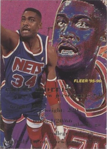 1995-96 Fleer - Chris Morris #117