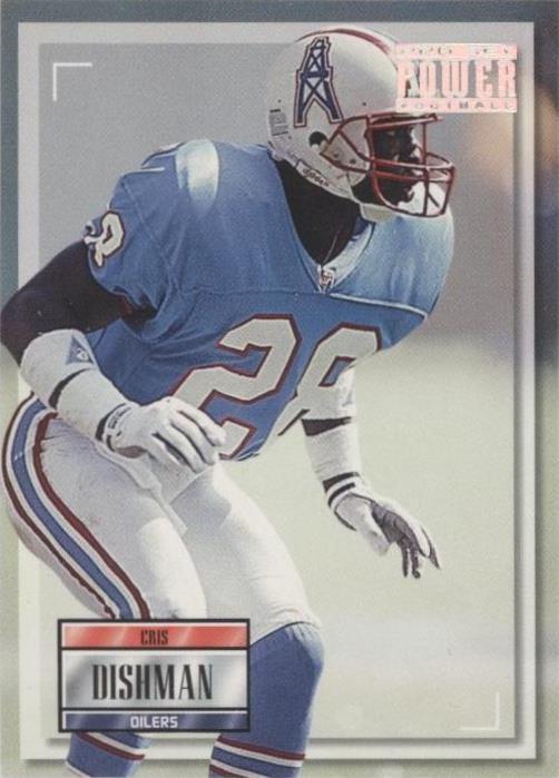 1993 Pro Set Power Cris Dishman #28