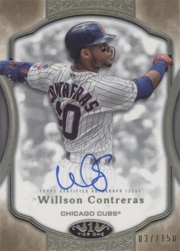 2020 Topps Tier One - Willson Contreras #T1A-WC