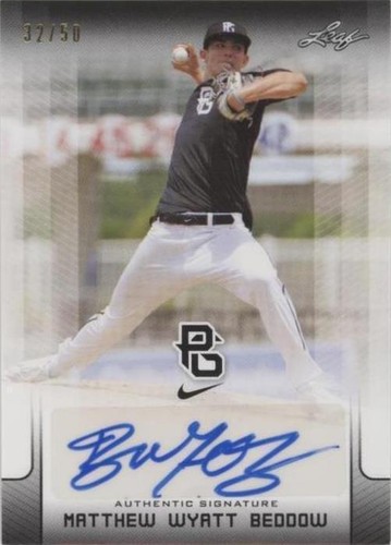 2017 Leaf Perfect Game National Showcase - Matthew Wyatt Beddow #BA-MB1