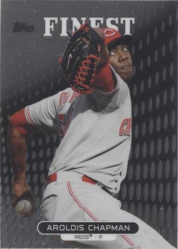 2013 Topps Finest - Aroldis Chapman #31
