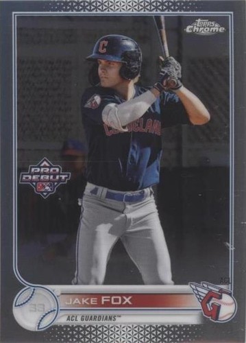 2022 Topps Pro Debut - Jake Fox #PDC-12