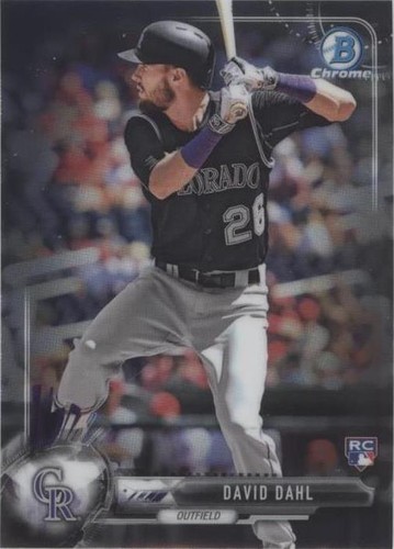2017 Bowman Chrome - David Dahl #31