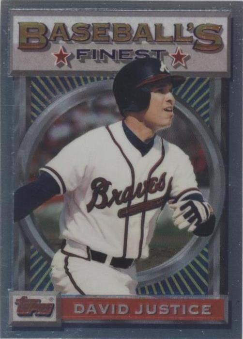 Topps Finest 1993 - David Justice #1