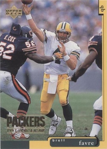 1998 Upper Deck Green Bay Packers Brett Favre #GB1