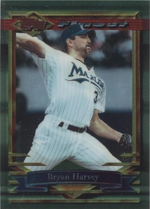 Topps Finest 1994 - Bryan Harvey #164