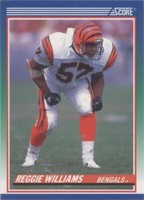 1990 Score Reggie Williams #404