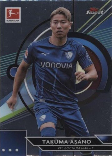 2022-23 Topps Finest Bundesliga Takuma Asano #26