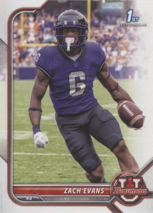 2021-22 Bowman University Zach Evans #64