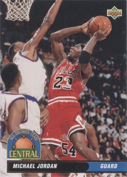 Cubierta superior 1992-93 - Michael Jordan #AD9