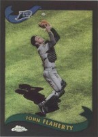 2002 Topps Chrome - John Flaherty #154