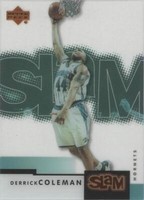 2000-01 Upper Deck Slam - Derrick Coleman #7
