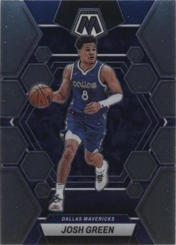 2022 Panini Mosaic Josh Bell #182 Green Prizm Washington