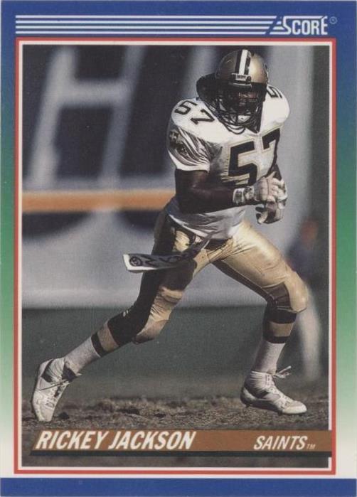 1990 Score Rickey Jackson #357