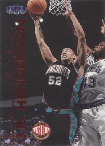 1999-00 Fleer Vancouver Grizzlies Basketball Card #99 J.R.