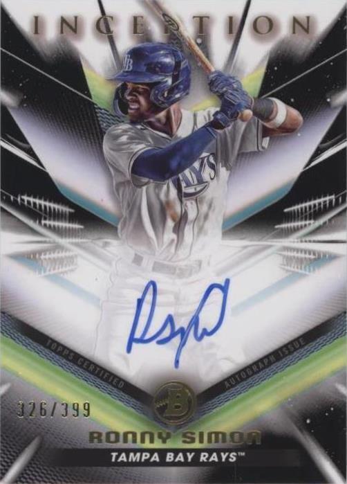 2023 Bowman Inception - Ronny Simon #BPA-RS
