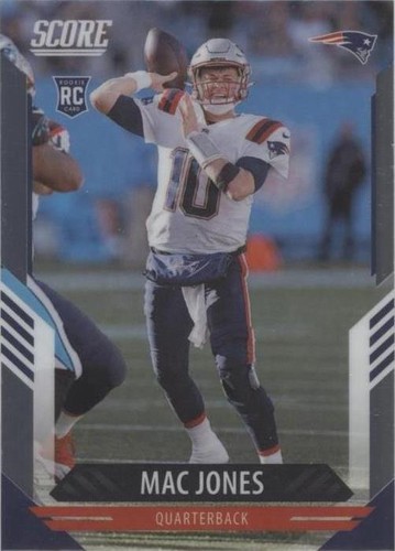 MAC JONES 2021 PANINI SCORE FOOTBALL 1ST GRADED 10 NFL ROOKIE CARD #405  PATRIOTS | eBay