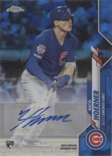 2020 Topps Chrome Update Series Sapphire Edition - Nico Hoerner #RA-NH
