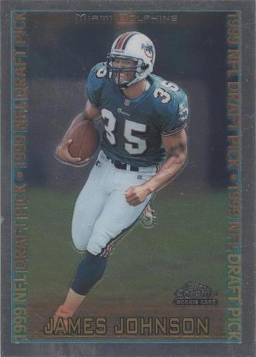 1999 Topps Chrome James Johnson #141
