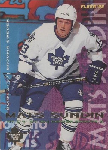 1994-95 Fleer - Mats Sundin #220