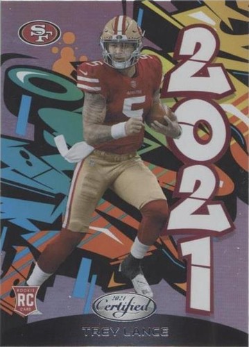 2021 Panini Certified Trey Lance #2021-18