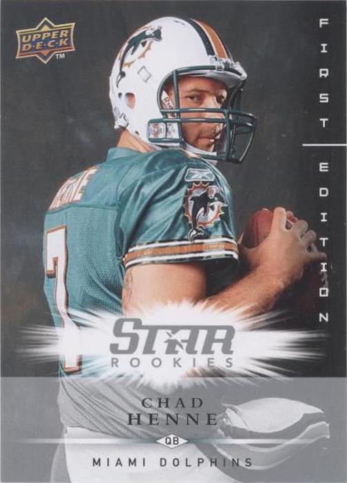 2008 Upper Deck First Edition Chad Henne #204