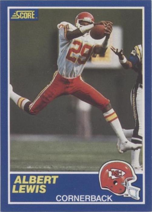 1989 Score Albert Lewis #29