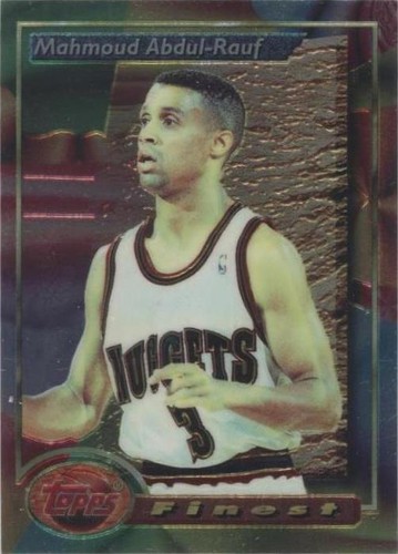 1993-94 Topps Finest - Mahmoud Abdul-Rauf #191