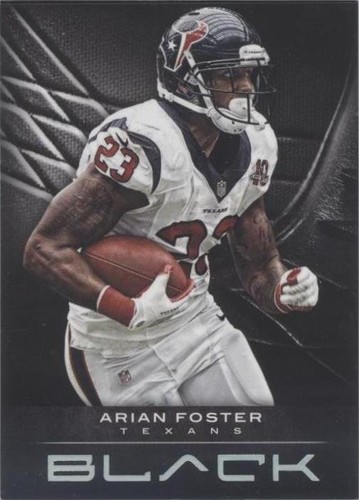 2012 Panini Black Arian Foster #18