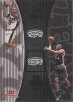 2003-04 Fleer Focus - Tony Parker/Tim Duncan #14TT