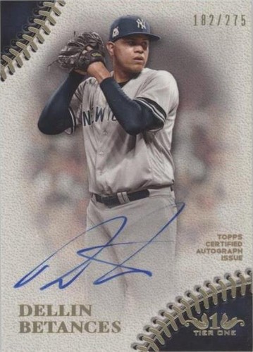 2018 Topps Tier One - Dellin Betances #PPA-DBE
