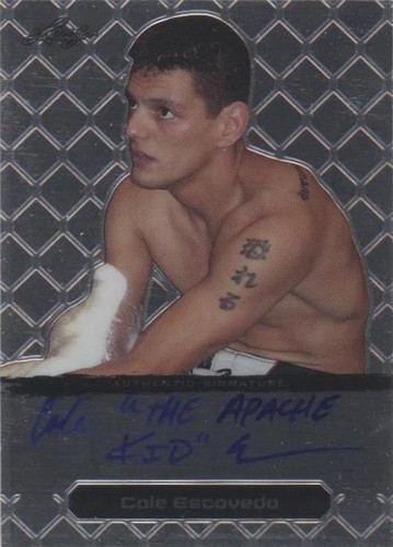 2011 Leaf Metal MMA - Cole Escovedo #BA-CE-1