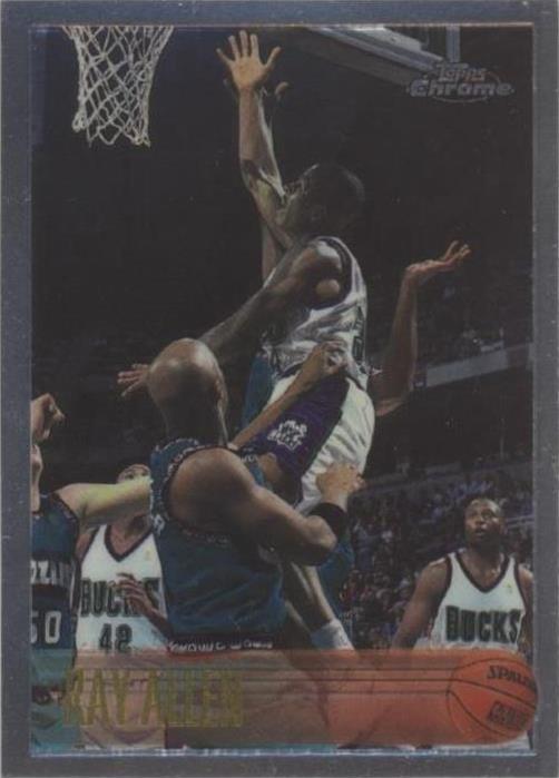 1996-97 Topps cromo - Ray Allen #217