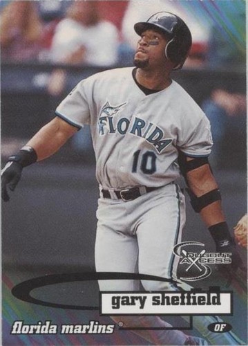 1998 Skybox Dugout Axcess - Gary Sheffield #18