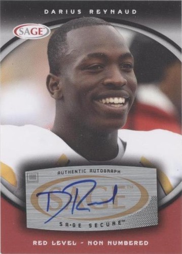 2008 SAGE Darius Reynaud #A47