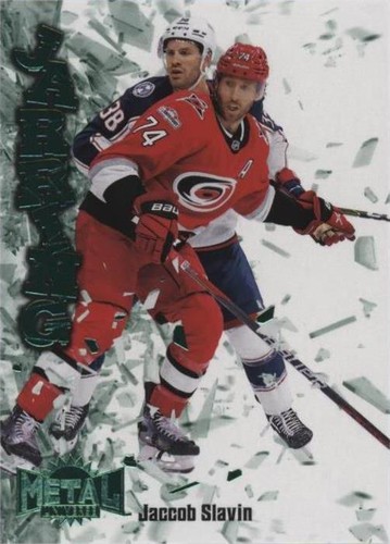 2022-23 Skybox Metal Universe - Jaccob Slavin #JR-9