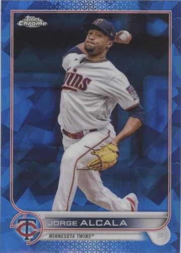 2022 Topps Chrome Update Series Sapphire Edition - Jorge Alcala #US201