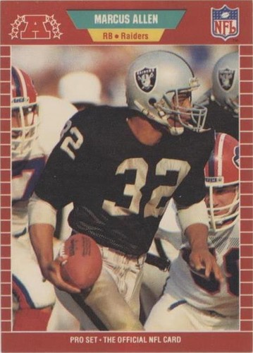 1989 Pro Set Marcus Allen #182