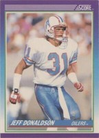 1990 Score Jeff Donaldson #131