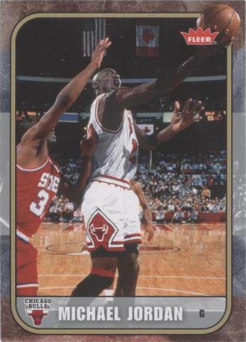 2007-08 Fleer Michael Jordan - Michael Jordan #25