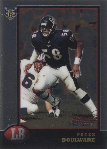 1998 Bowman Chrome Peter Boulware #73