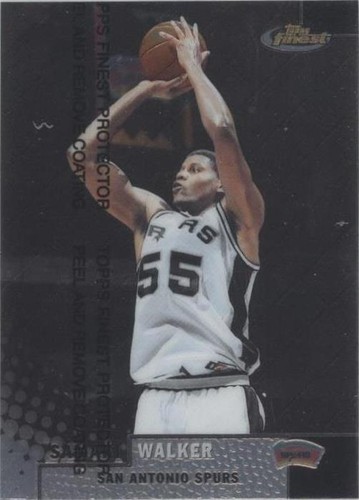1999-00 Topps Finest - Samaki Walker #191