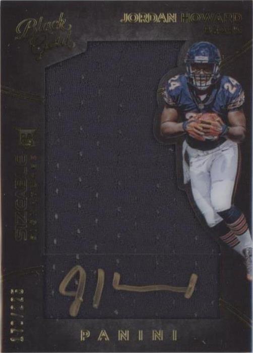 2016 Panini Black Gold Jordan Howard #88